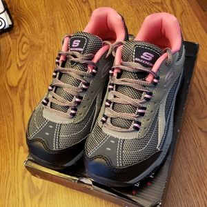 Skechers womens steel toe shoes